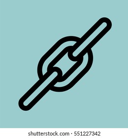 link icon. isolated sign symbol