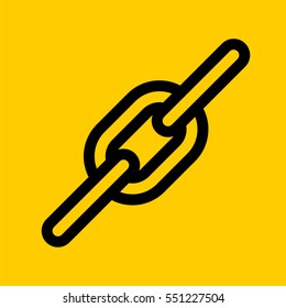 link icon. isolated sign symbol