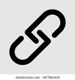 icono de enlace ilustración vectorial aislada