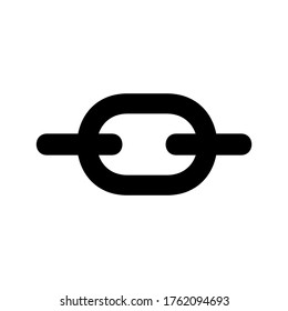 link icon or logo isolated sign symbol vector illustration - high quality black style vector icons
