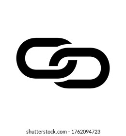 link icon or logo isolated sign symbol vector illustration - high quality black style vector icons
