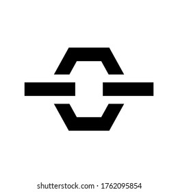 icono de vínculo o logotipo símbolo de signo aislado ilustración vectorial de alta calidad estilo negro iconos vectoriales
