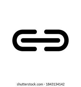 link icon or logo isolated sign symbol vector illustration - high quality black style vector icons
