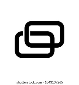 link icon or logo isolated sign symbol vector illustration - high quality black style vector icons
