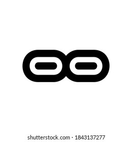 link icon or logo isolated sign symbol vector illustration - high quality black style vector icons
