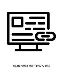 link icon or logo isolated sign symbol vector illustration - high quality black style vector icons
