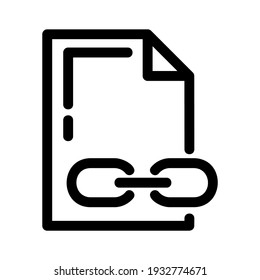 Verbindungssymbol oder Logo einzeln auf Zeichensymbolen, Vektorgrafik - hochwertige Vektorsymbole in schwarzem Stil
