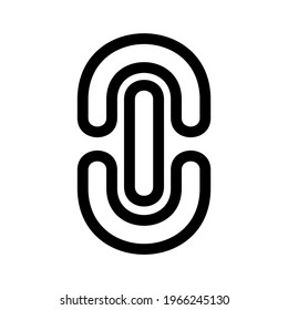 link icon or logo isolated sign symbol vector illustration - high quality black style vector icons
