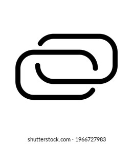 link icon or logo isolated sign symbol vector illustration - high quality black style vector icons
