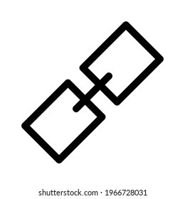 link icon or logo isolated sign symbol vector illustration - high quality black style vector icons
