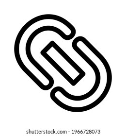 link icon or logo isolated sign symbol vector illustration - high quality black style vector icons
