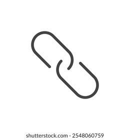 Link-Symbol Logo-Umriss