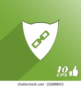 Link icon. Made in vector