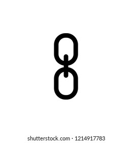 Link icon. One of simple collection icons for websites, web design, mobile app