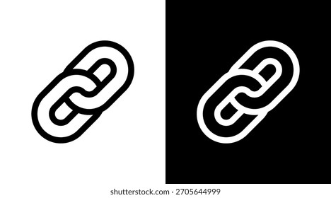 Enlace con diseño de conjunto de iconos