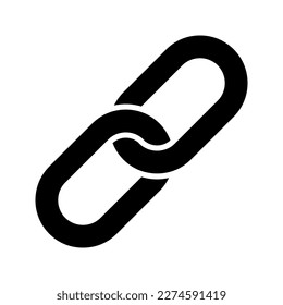 Link icon. sign for mobile concept and web design. vector illustration