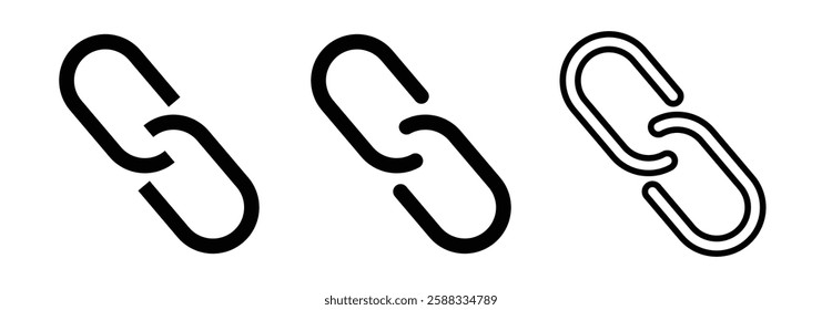 Link icon Symbol . Link icon. chain icon symbol with texture for luxury brochure invitation ad or web template paper. vector illustration eps 888.