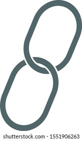 Link icon. Link symbol. Vector illustration