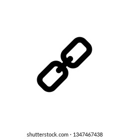 Link icon vector
