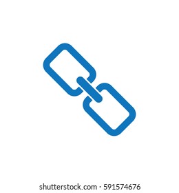 Link icon vector