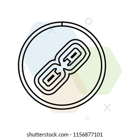 Link icon vector can be used as png, Link