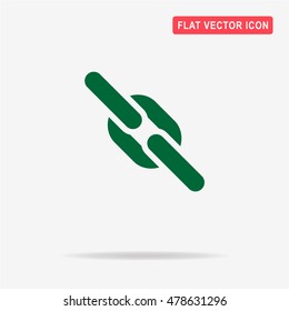 Link icon. Vector concept illustration for design.