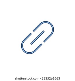 Link icon vector. Hyperlink chain sign and symbol