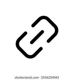 Link icon vector. Hyperlink chain sign and symbol