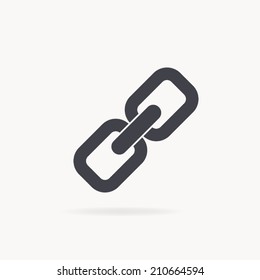 link icon , vector illustration