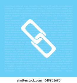 link icon. vector illustration