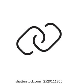 Link icon Vector set outline