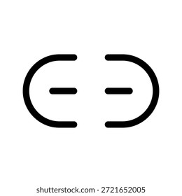 Link Icon Vector Symbol Design Illustration