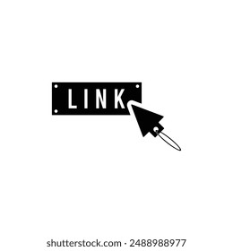 link icon vector template illustration logo design