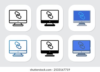 link icons with various design styles