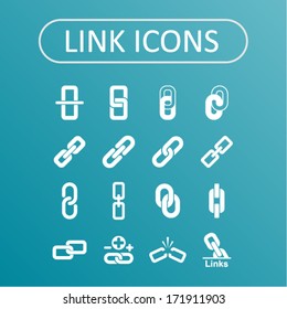 Link icons for web