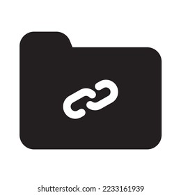 Link Network Icon Solid Style