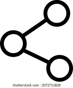  Diseño de iconos de contorno de enlace
