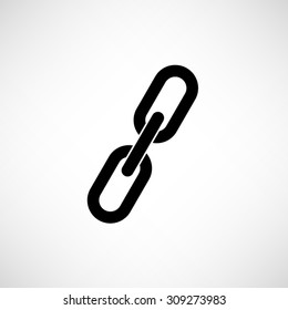 Link, single  - vector icon