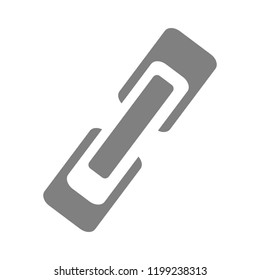 link symbol icon. Simple element illustration. link concept symbol design. Can be used for web and mobile UI/UX