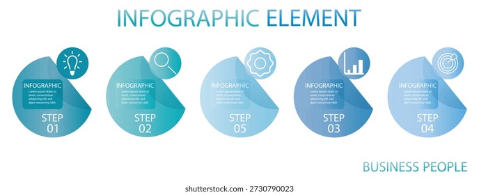 
 Link ×Titel:
Zeitleiste Infografik Design mit Kreis für Business-Vorlage. Moderne Infografik Vektor Futuristische Vorlage. Kreisförmige Infografik mit lebendigen Farben . 