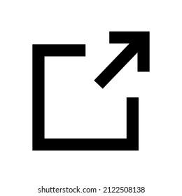 Link vector icon. Hyperlink chain symbol isolated on white background
