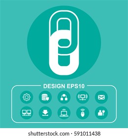 Link Vector Illustration Icon