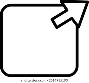 Link Vector Line icon Design