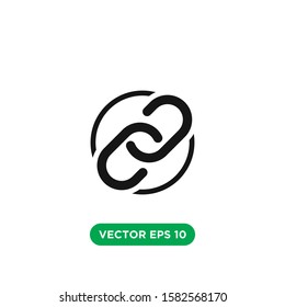 link web icon design template