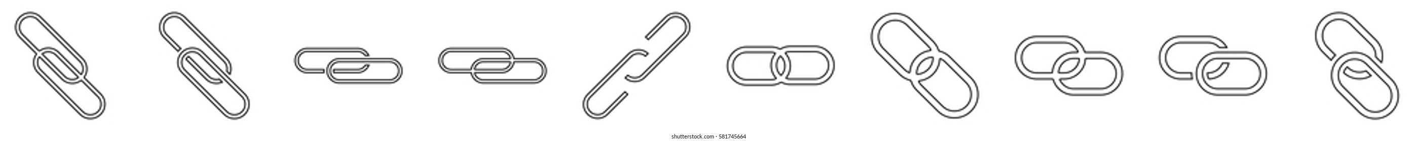 Link_Share icon - Flat design, glyph style icon - Small colored