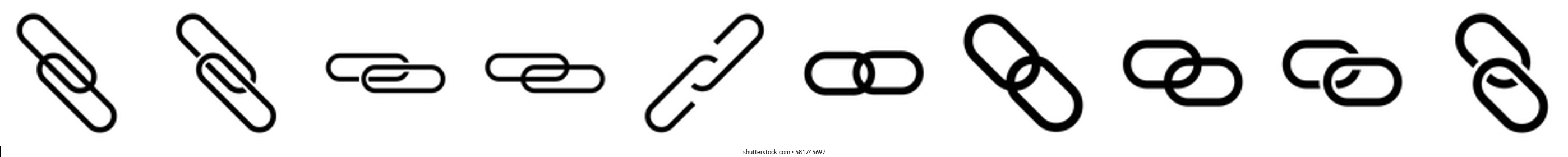Link_Share icon - Flat design, glyph style icon - Small colored