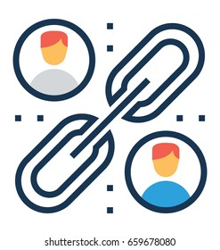 Linkage Vector Icon