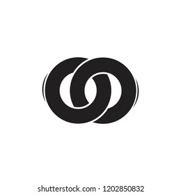 linked circle overlapping monogram logo