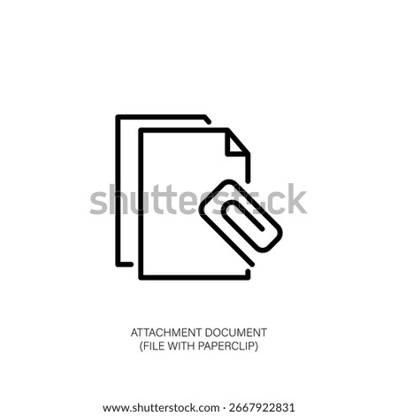 Linked Document Icon templates design