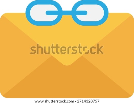 Linked Email Icon for Connection and Correspondence